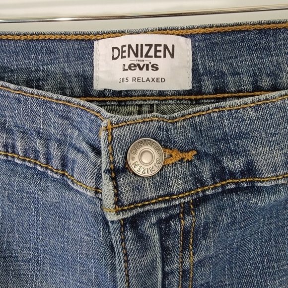 Denizen Levis Men's 285 Relaxed Medium Wash Jeans Size W 42 L 30 - Picture 7 of 11